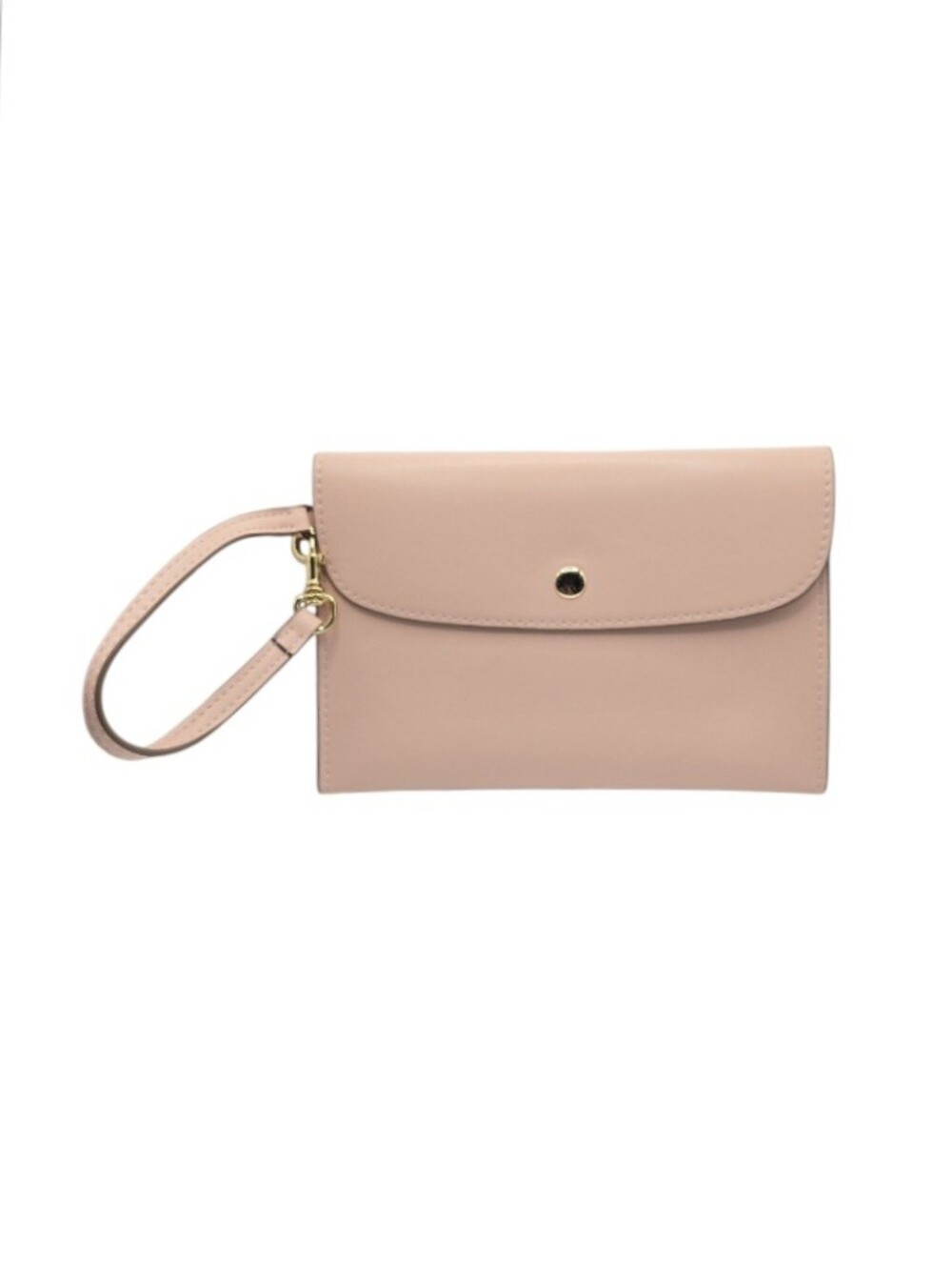 Stella McCartney Pale Pink Large Wristlet Clutch EUC